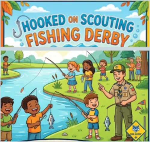 Hooked on Scouting poster